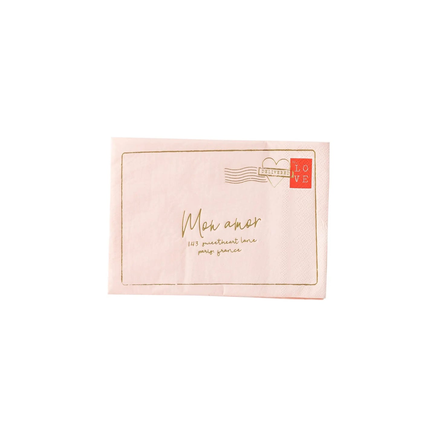 VALENTINE LOVE NOTE NAPKINS