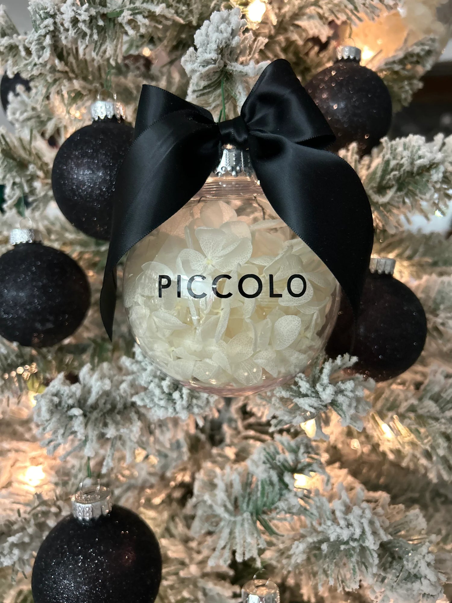 LUXE FLORAL ORNAMENTS