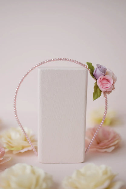 BOUTIQUE PEARLS + TWIRLS HEADBAND
