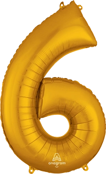 34" GOLD FOIL NUMBERS