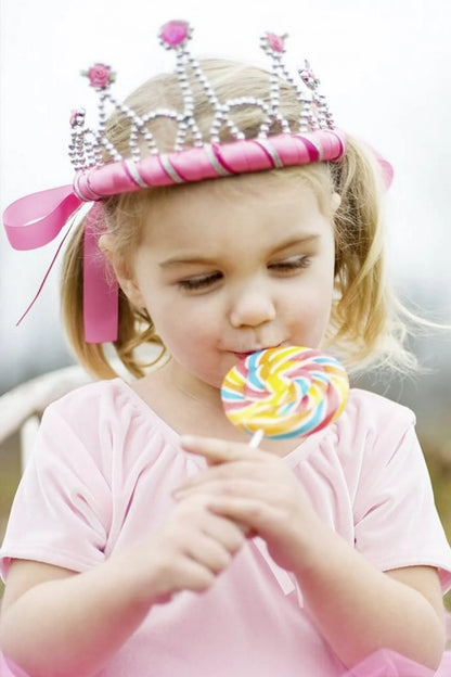 PINK RIBBON TIARA
