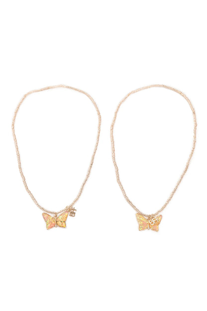 BFF BUTTERFLY SHARE + TEAR NECKLACES