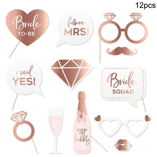 BACHELORETTE PHOTO PROPS