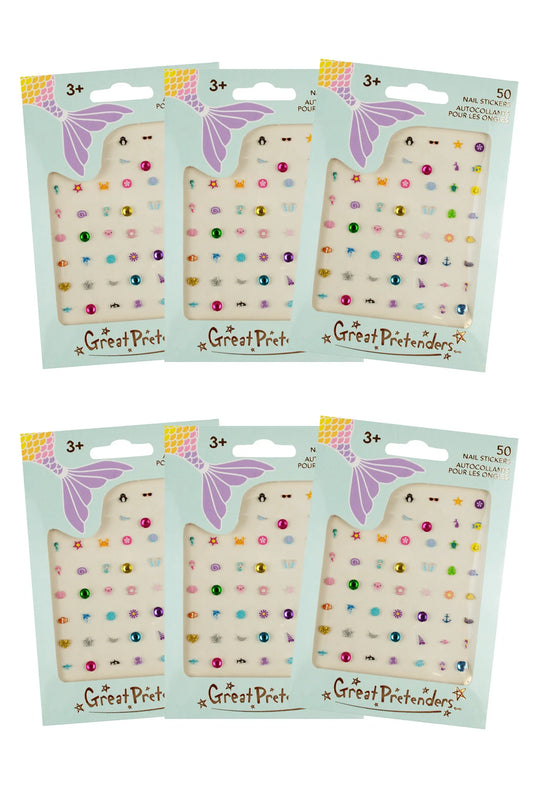 MERMAID NAIL STICKERS