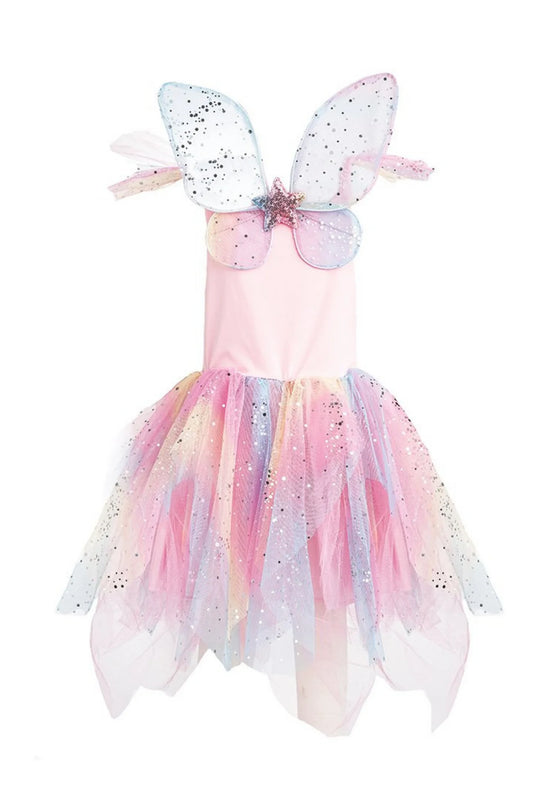 RAINBOW FAIRY DRESS + WINGS