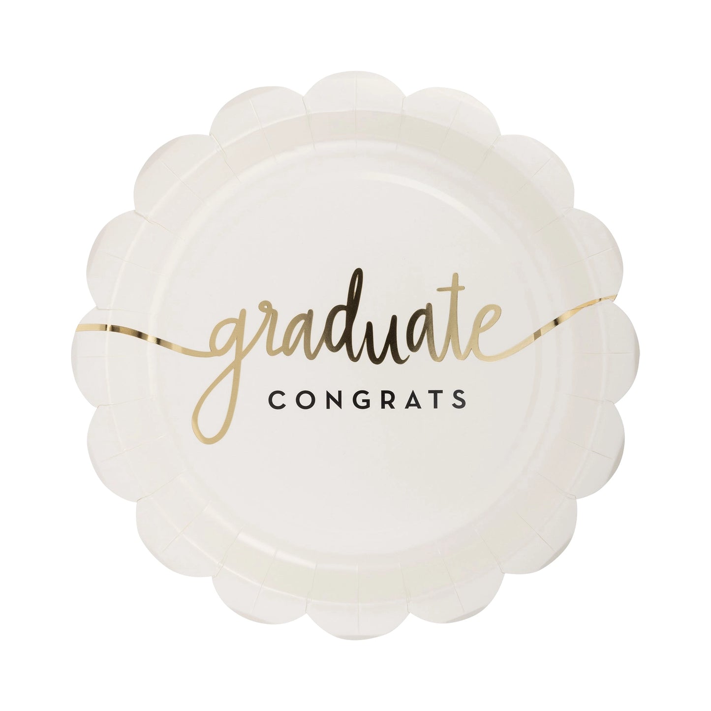 GRADUATE CONGRATS PLATES