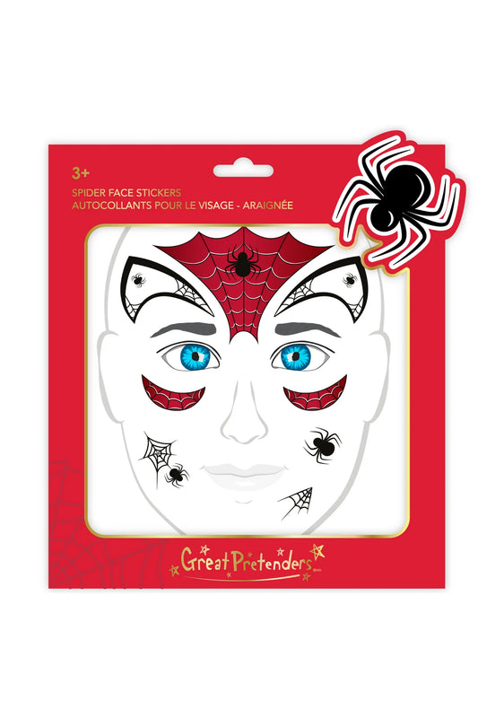 SPIDER FACE STICKERS