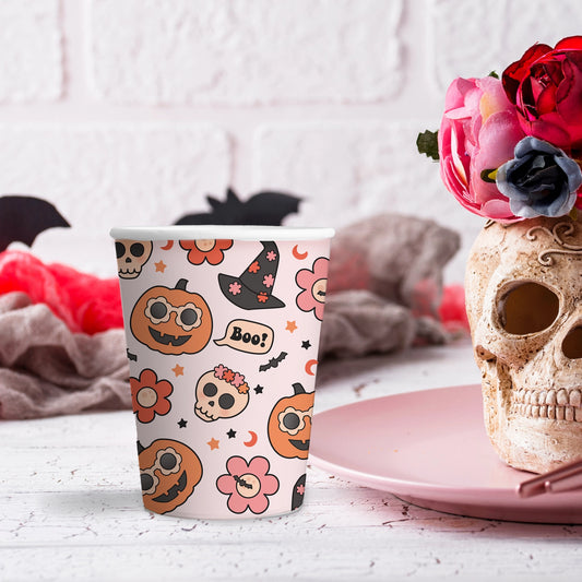 GROOVY HALLOWEEN SKULL CUPS