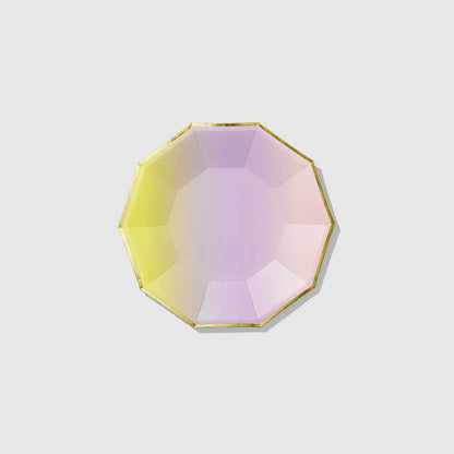 YES WAY, OMBRE SMALL PARTY PLATES