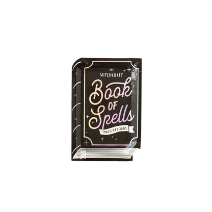 BOOK OF SPELLS SHAPED PLATE