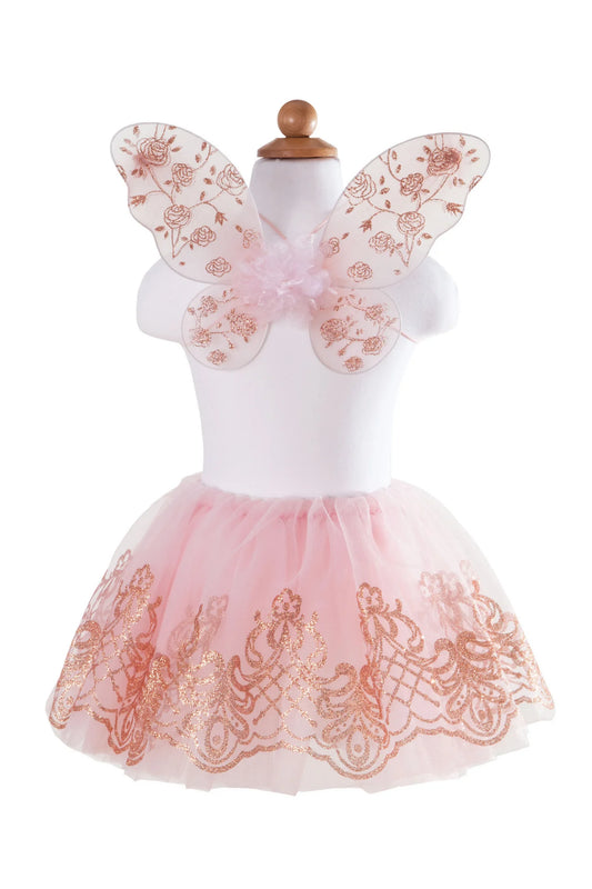 ROSE GOLD TUTU + WINGS SET