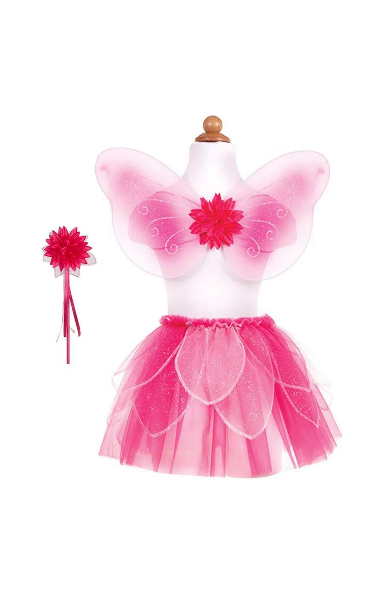 FANCY FLUTTER SKIRT WITH WING + WAND