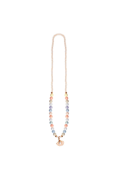 BOUTIQUE PASTEL SHELL NECKLACE