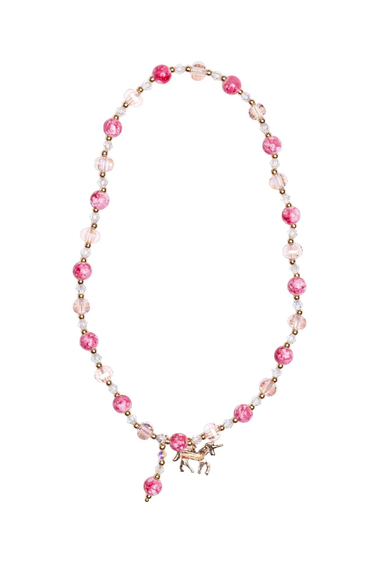 BOUTIQUE PINK CRYSTAL NECKLACE