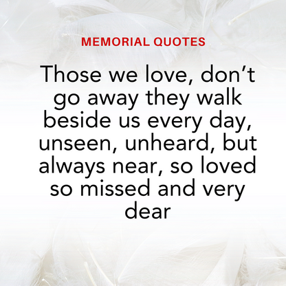 FLOATING MEMORIAL BALL