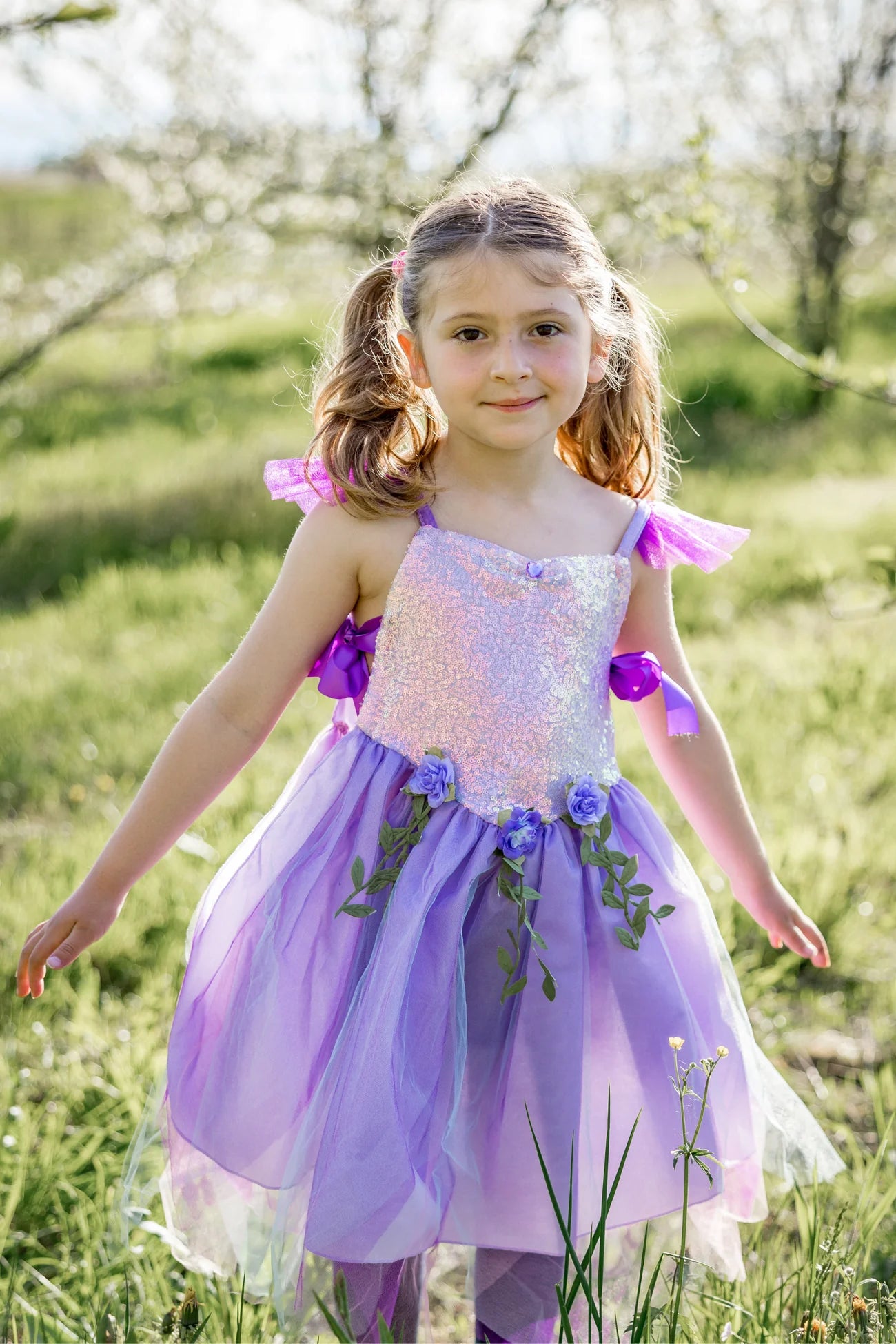 LILAC SEQUINS FAIRY TUNIC