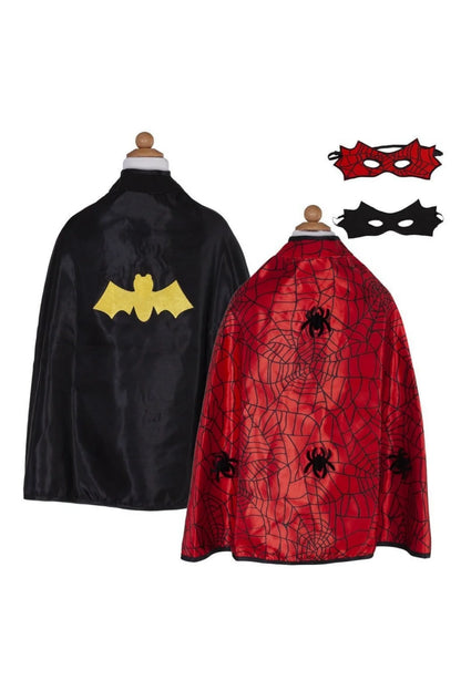 REVERSIBLE SPIDER/BAT CAPE