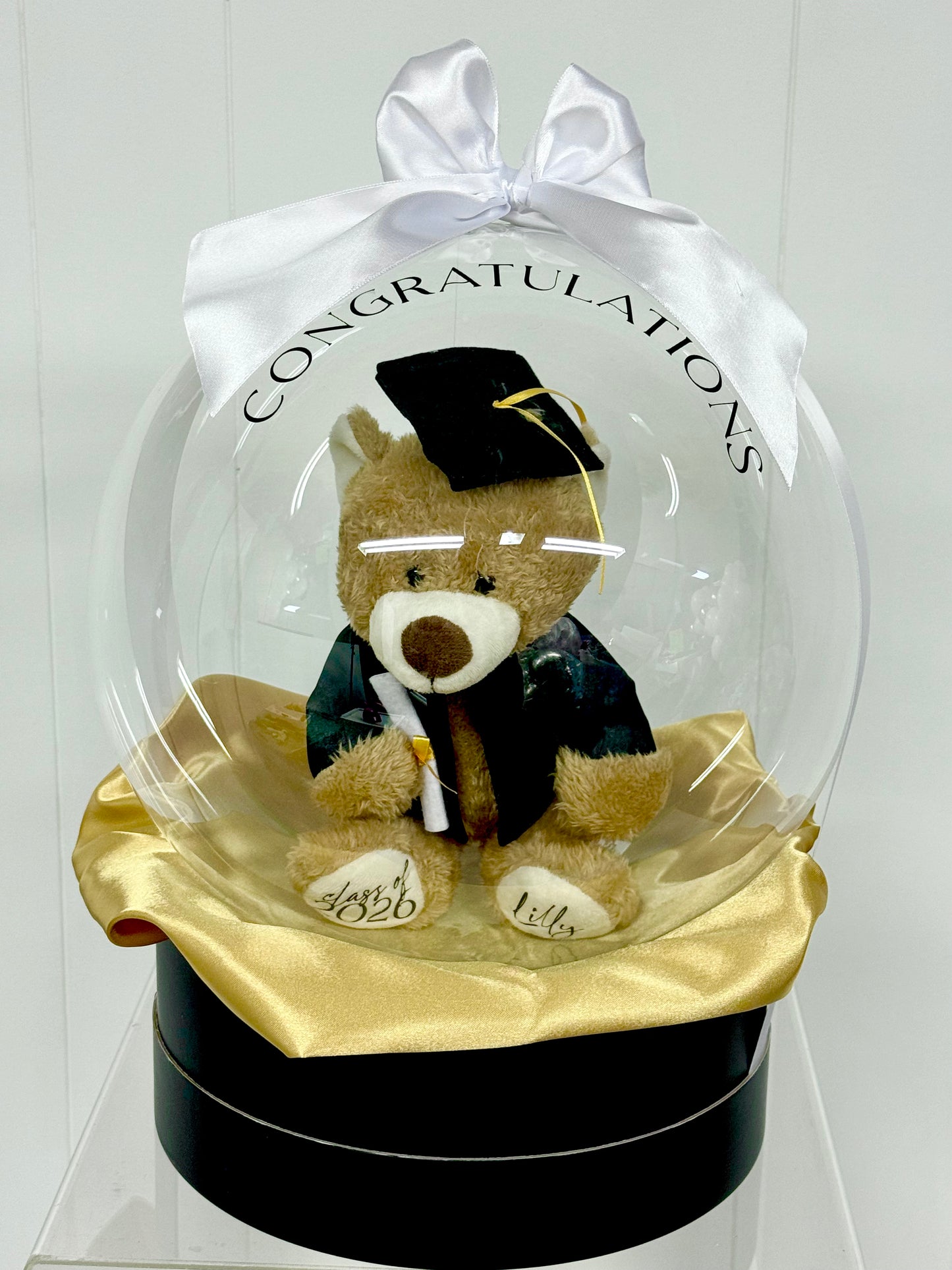 GRADUATION BEAR BALLOON