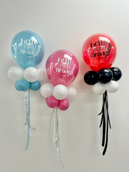 BACK TO SCHOOL BUBBLE BALLOON WAND