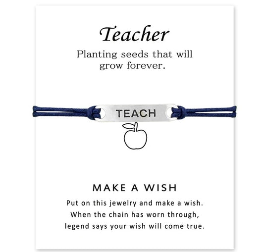 TEACHER'S WISH BRACELET