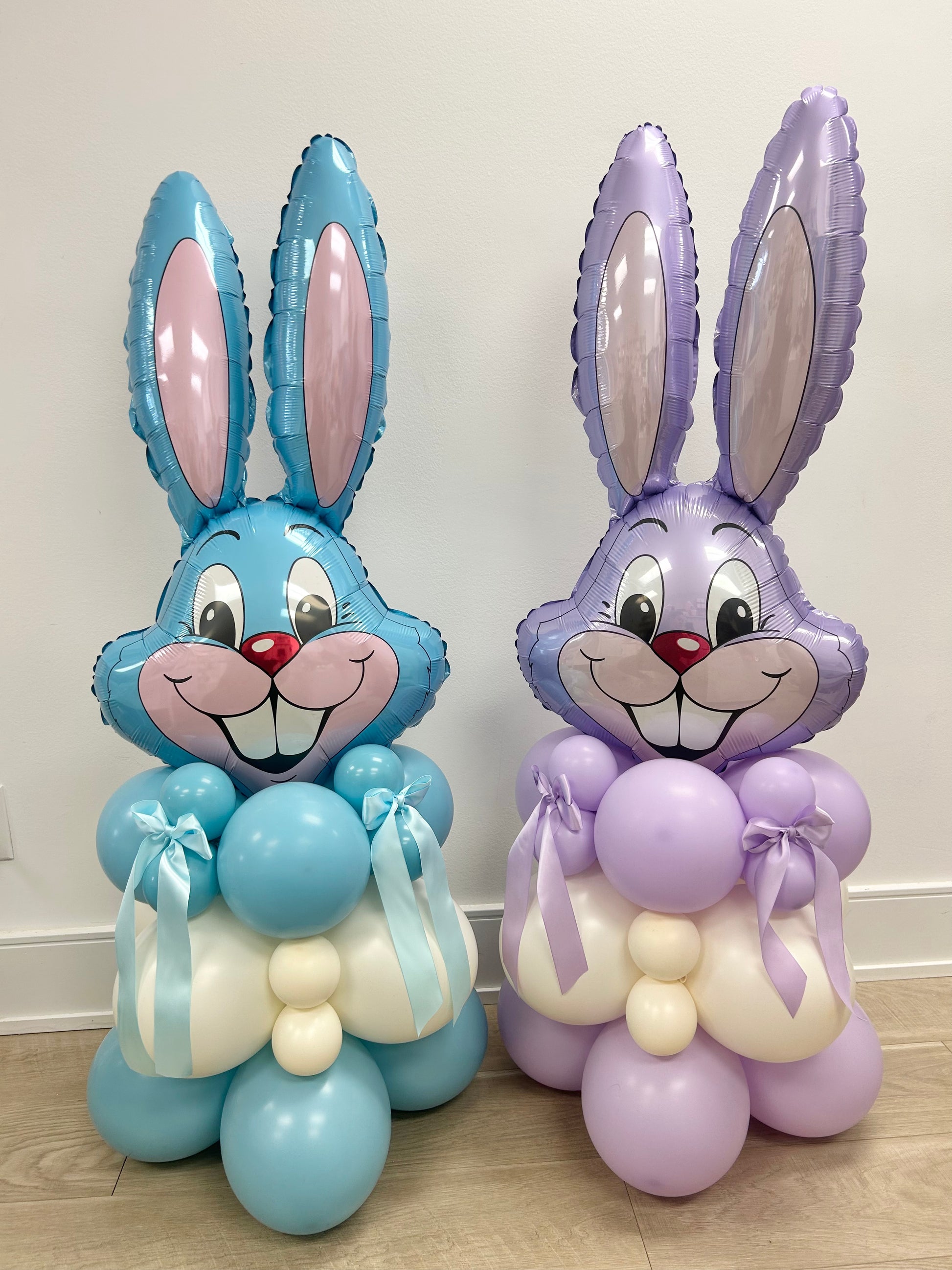 Reaster Rabbit Balloon Stack EASTER BUNNY STACK – PICCOLO PARTIES