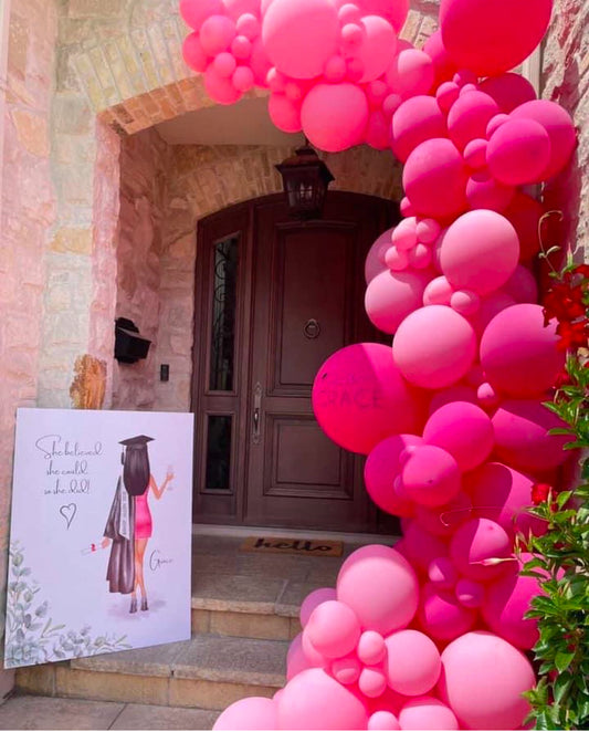 GRAD BALLOON GARLAND