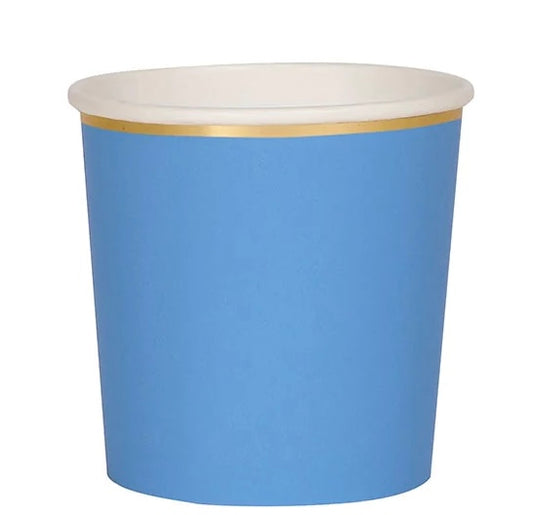 BLUE TUMBLER CUPS