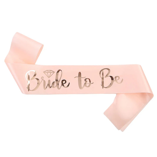 BRIDE TO BE SASH