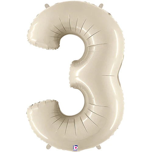 34" WHITE SAND FOIL NUMBERS