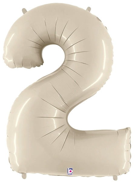 34" WHITE SAND FOIL NUMBERS