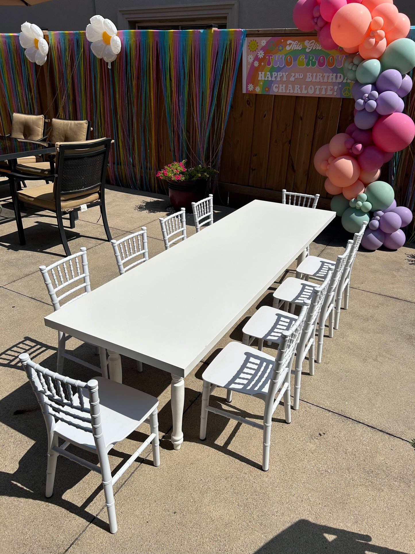 CHILDREN'S HARVEST TABLE RENTAL