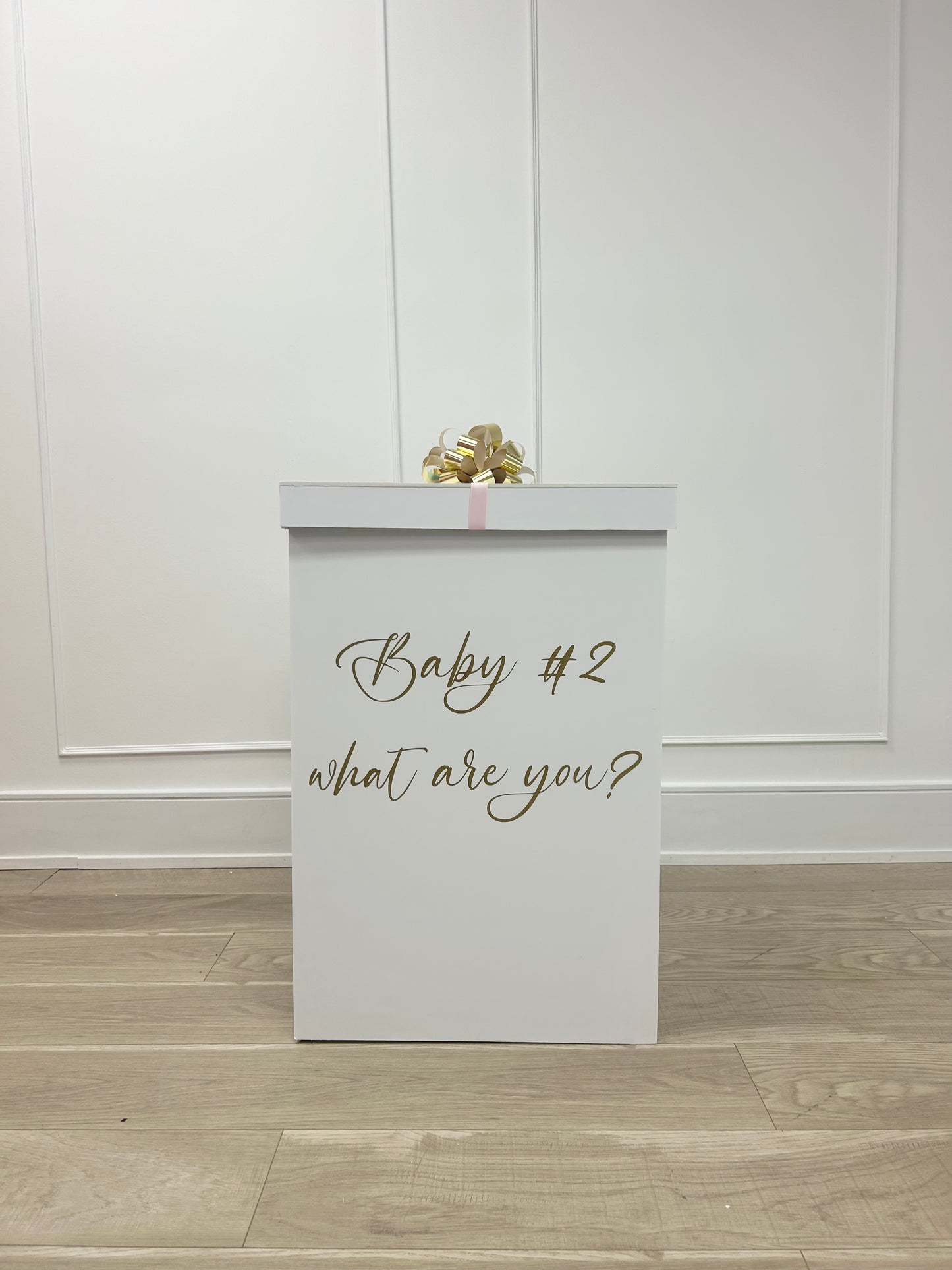 GENDER REVEAL BOX