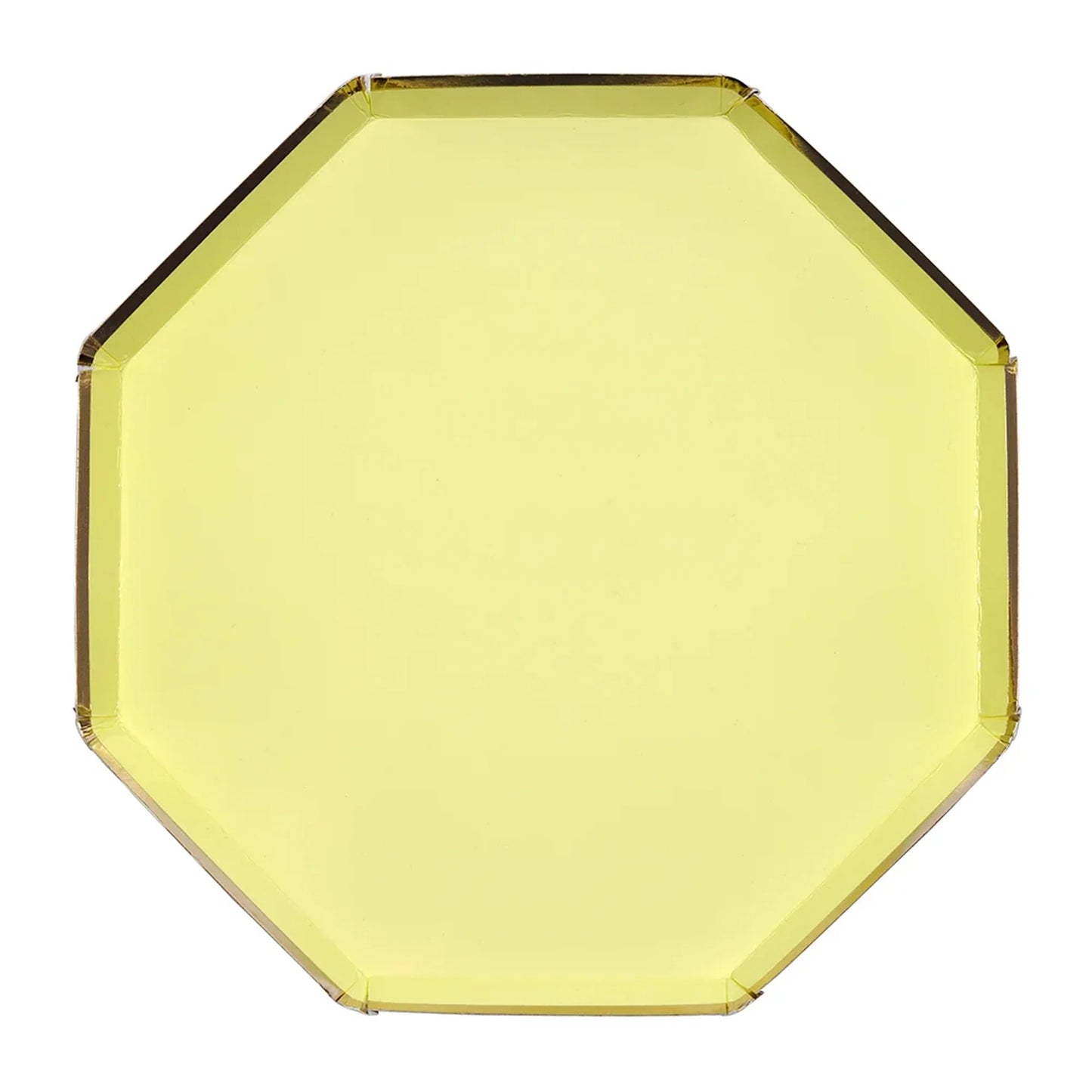PALE YELLOW LARGE PLATES