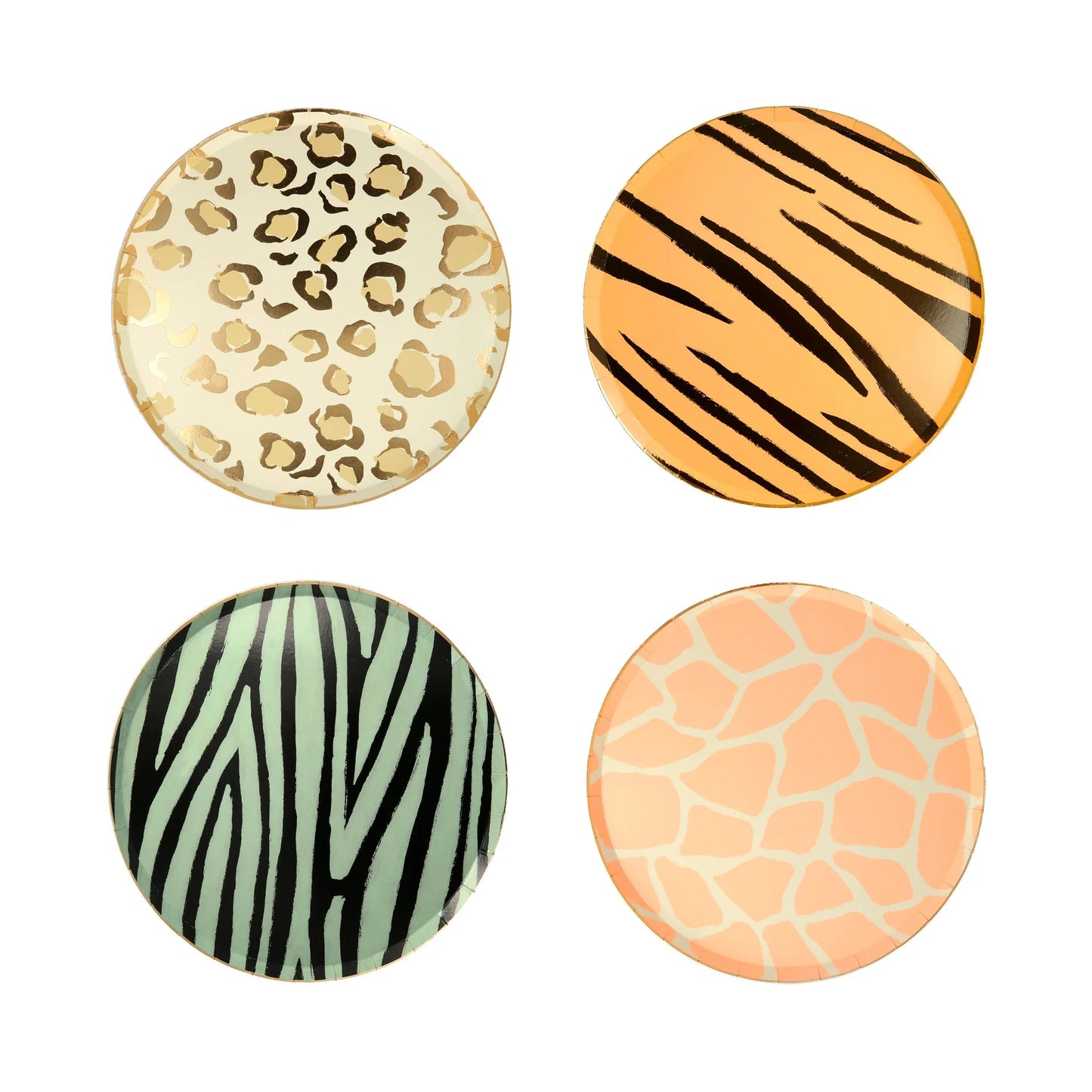 SAFARI THEME SIDE PLATES