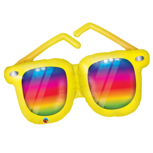 RAINBOW STRIPED SUNGLASSES