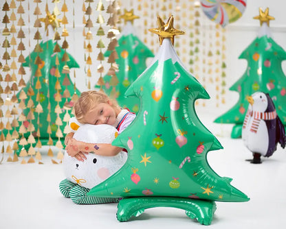 STANDING CHRISTMAS TREE FOIL BALLOON