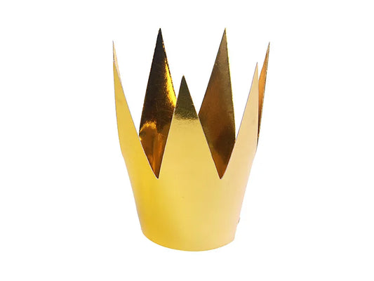 GOLD PARTY CROWNS