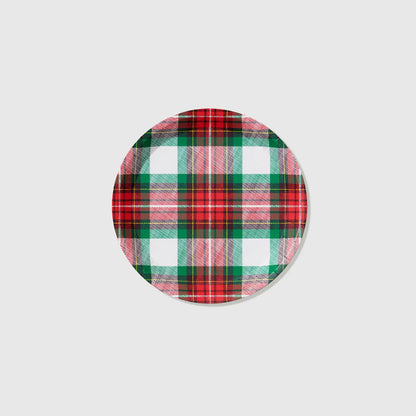 WINTER PLAID SMALL PLATES