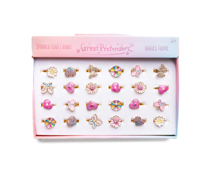 FLOWER SPINNER RINGS