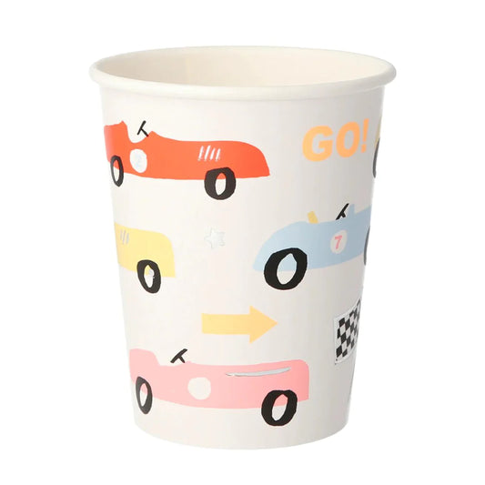 RACE CAR CUPS