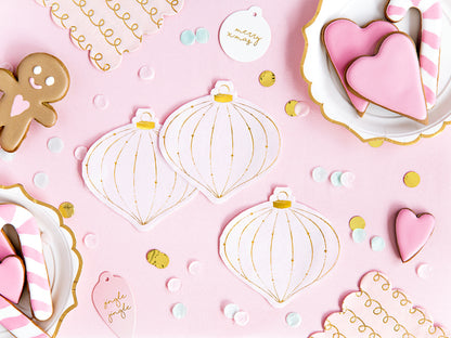 CHRISTMAS BAUBLE NAPKIN