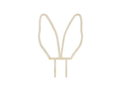 BUNNY EARS CAKE TOPPER