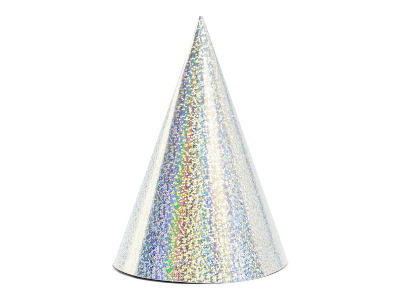 HOLOGRAPHIC PARTY HATS