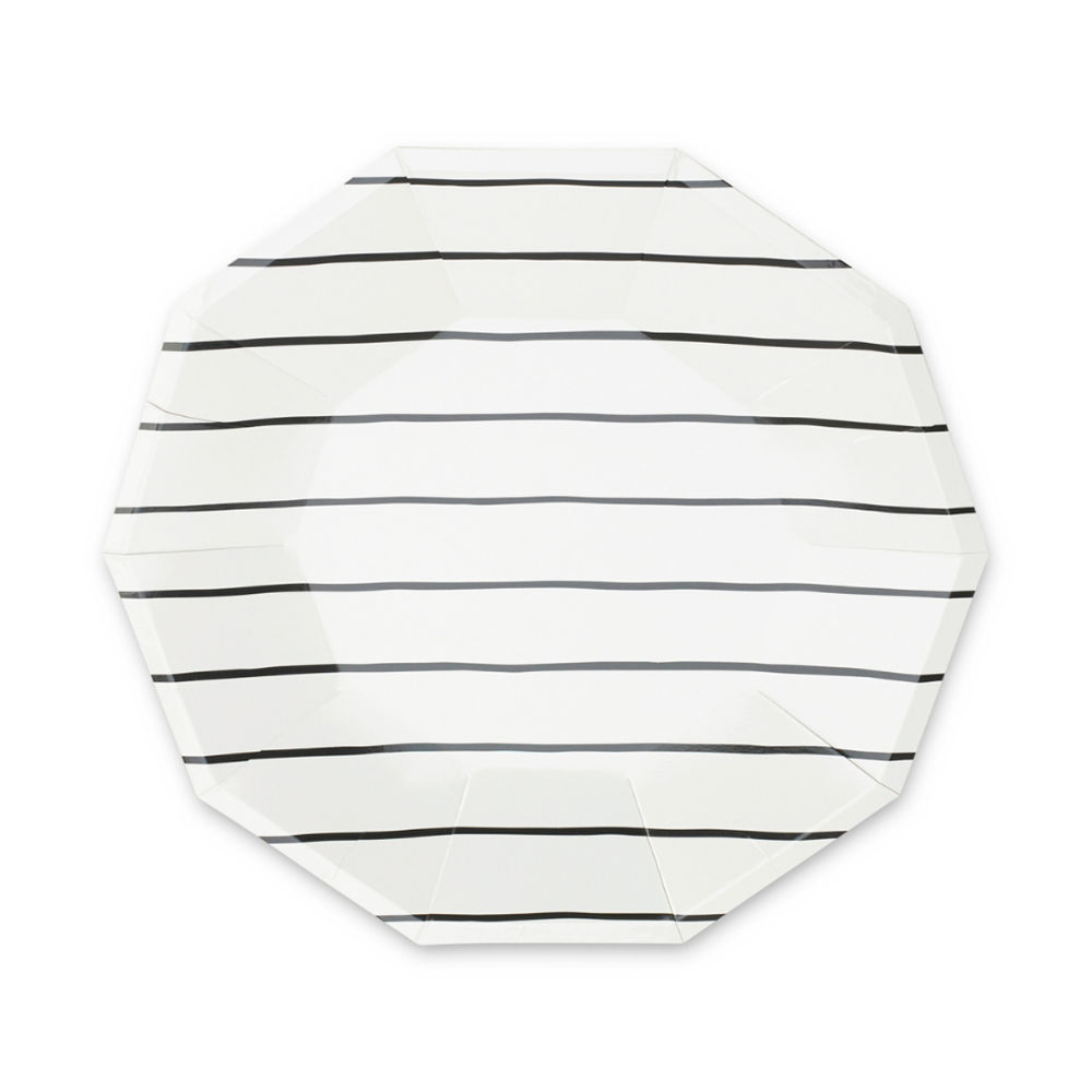 INK STRIPED PLATES