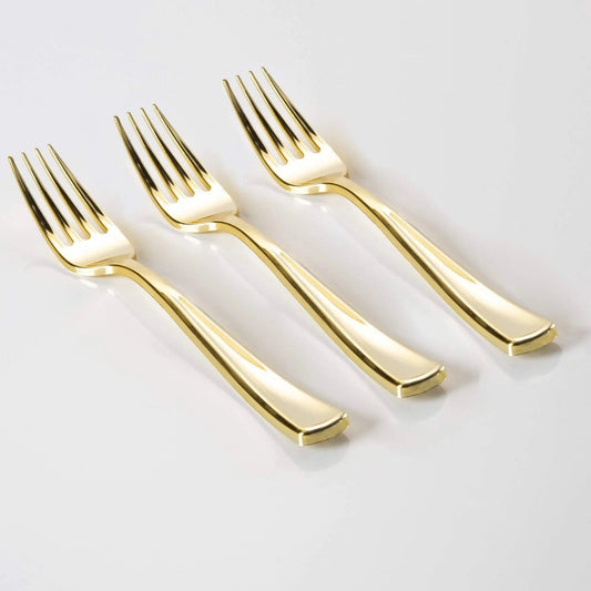 CLASSIC GOLD FORKS | 20 PIECES