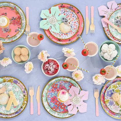 IN FULL BLOOM SMALL PARTY PLATES