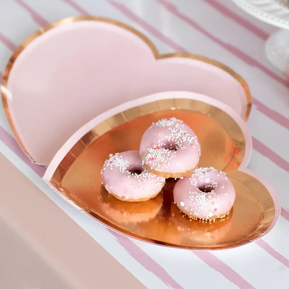 HEART SHAPED PARTY PLATE